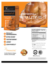 Load image into Gallery viewer, RestoreFull Vitality for Men